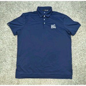 Ralph Lauren RLX Polo Shirt Men’s XL Navy Blue Short Sleeve Performance Golf